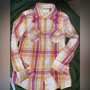 Girls Size small Shyanne button down